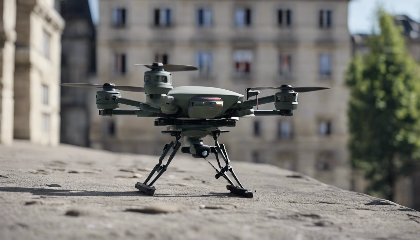 découvrez comment l'armée française utilise un mini-drone en milieu urbain à travers les coulisses d'un entraînement hors du commun.