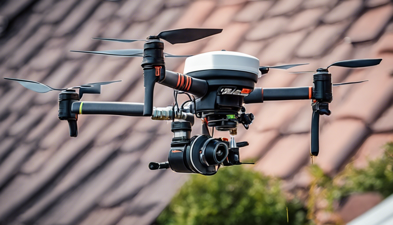 découvrez comment nettoyer votre toiture de manière efficace en optant pour la location d'un drone pulvérisateur.