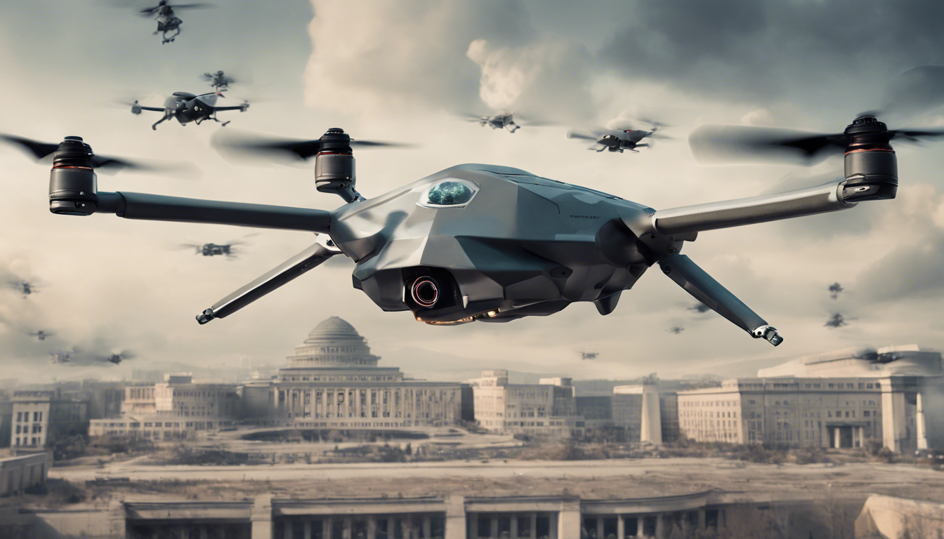 découvrez le futur de la guerre avec la construction par le pentagon de drones kamikaze dotés d'intelligence artificielle. quelles seront les implications de cette technologie ?