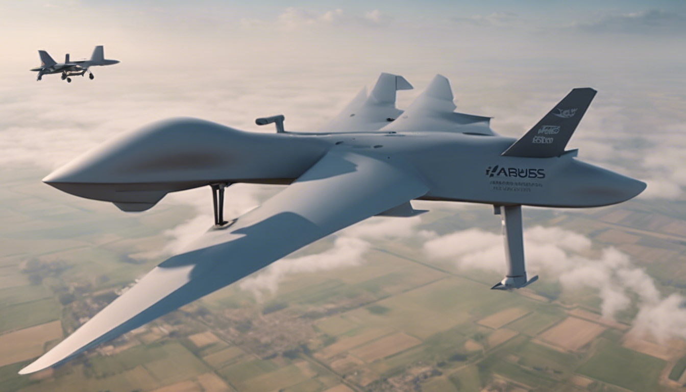 découvrez le drone révolutionnaire d'airbus conçu pour renforcer les avions de chasse en ukraine