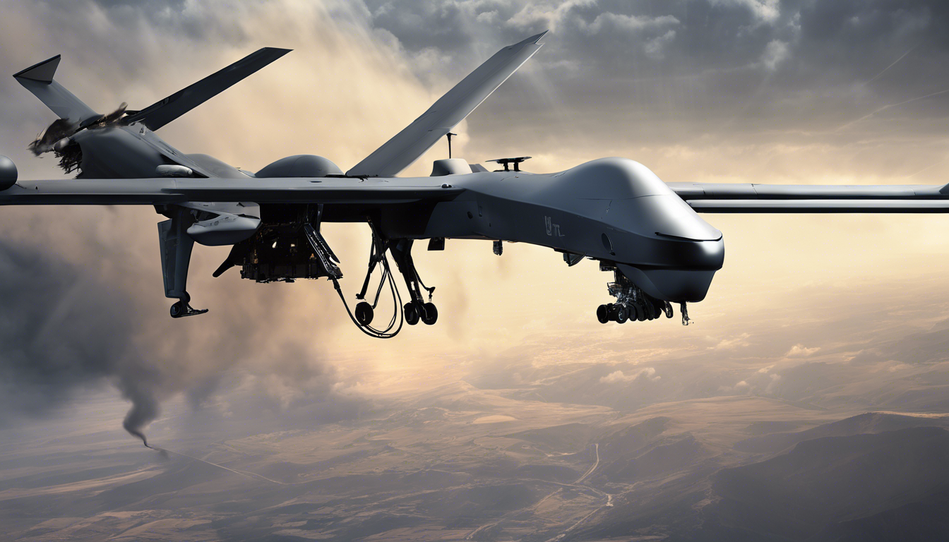 découvrez comment ce nouveau pod de guerre électronique révolutionnaire transforme le mq-9 reaper en une formidable menace. quelle sera l'impact de cette innovation sur la guerre moderne ? trou noir ou arme de destruction massive ?