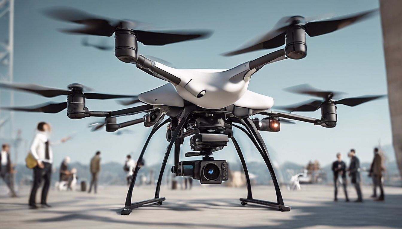 découvrez comment l'utilisation des drones révolutionne les expositions et transforme notre façon de les appréhender.