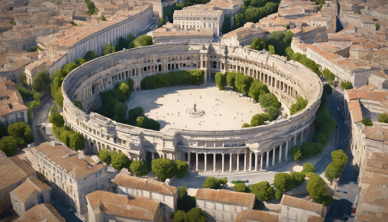 découvrez nîmes sous un nouvel angle en louant un drone. capturez des images spectaculaires de cette ville historique et admirez ses monuments iconiques depuis les cieux. réalisez des souvenirs inoubliables avec des vues aériennes époustouflantes !