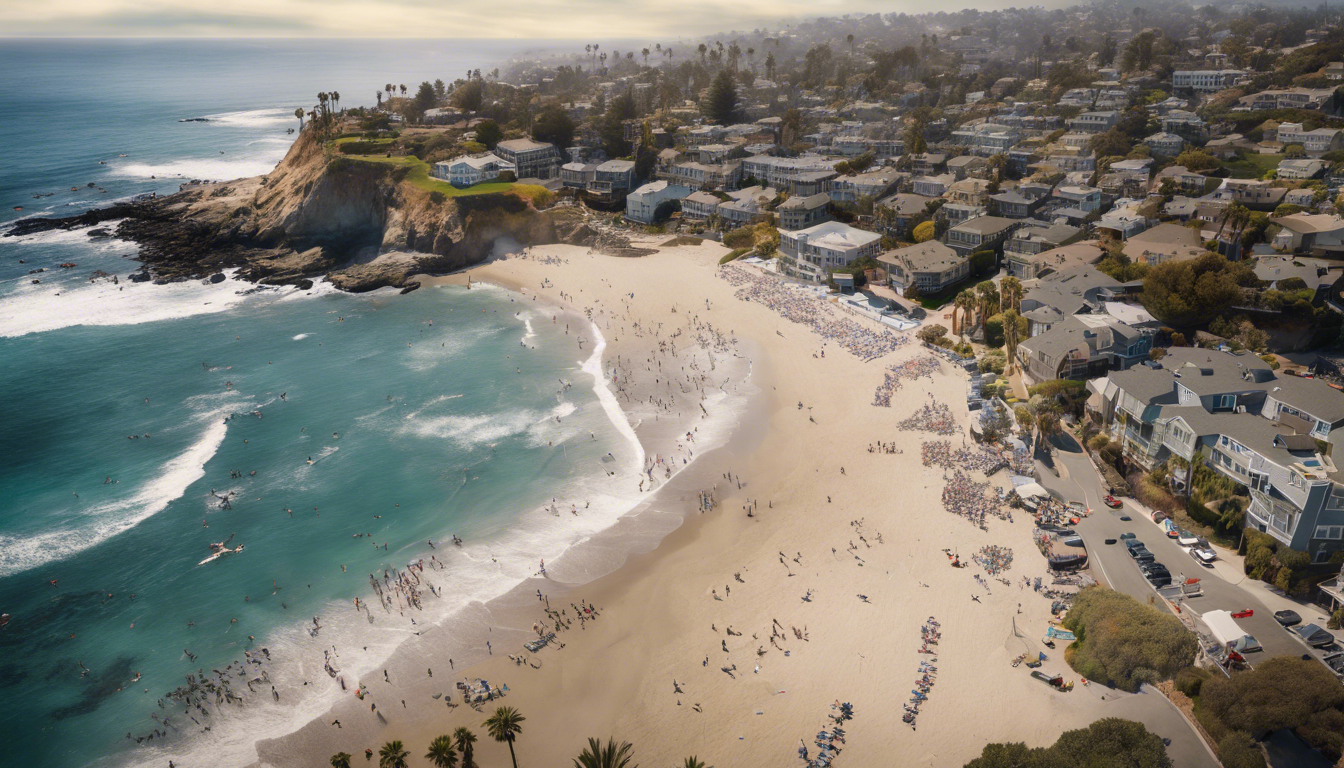 laguna beach : le premier spectacle de drones crée la division, entre enthousiasme et regret, suscitant les réactions contrastées des habitants.