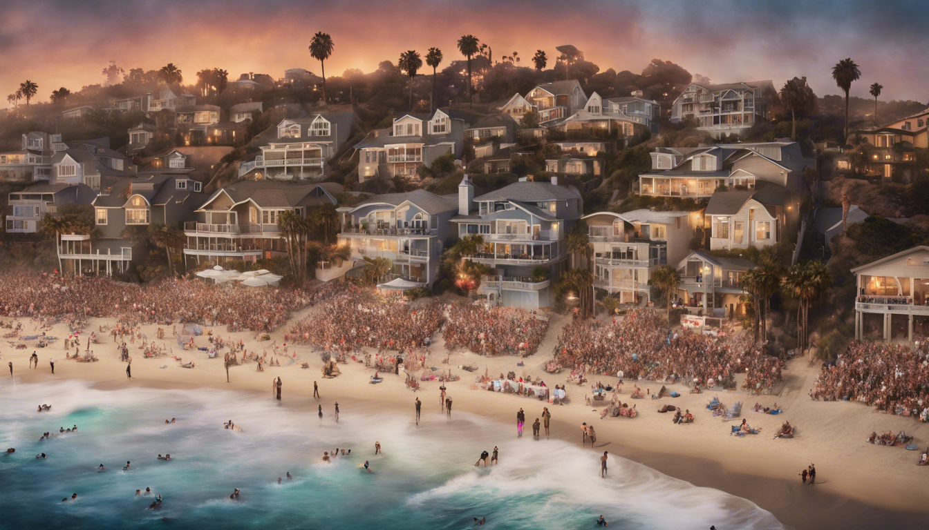 découvrez laguna beach : le premier spectacle de drones qui divise les habitants. entre fascination et regrets, des explosions inattendues ont suscité des réactions contrastées. quelle est la vraie réaction des habitants ?