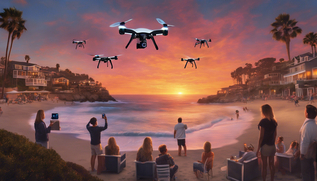 découvrez les réactions contrastées des habitants de laguna beach face au dernier spectacle de drones qui divise entre admiration et regret, entre explosions et tradition.