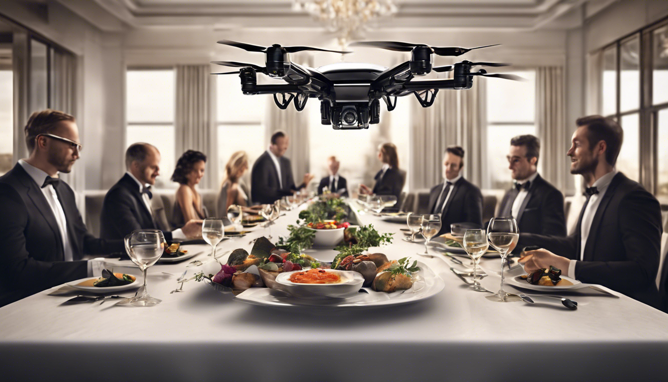 découvrez comment les drones transforment vos dîners d'affaires en une expérience culinaire innovante et mémorable. plongez dans la révolution technologique qui redéfinit l'art de la gastronomie et impressionne vos invités.