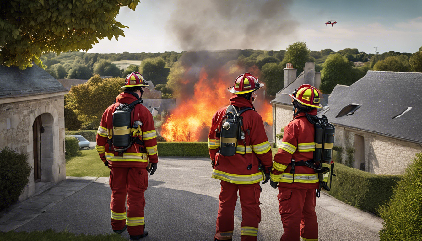 découvrez comment les pompiers du morbihan intègrent des drones pour améliorer l'efficacité de leurs interventions. cette innovation technologique permet une meilleure évaluation des situations et une réponse rapide aux urgences.