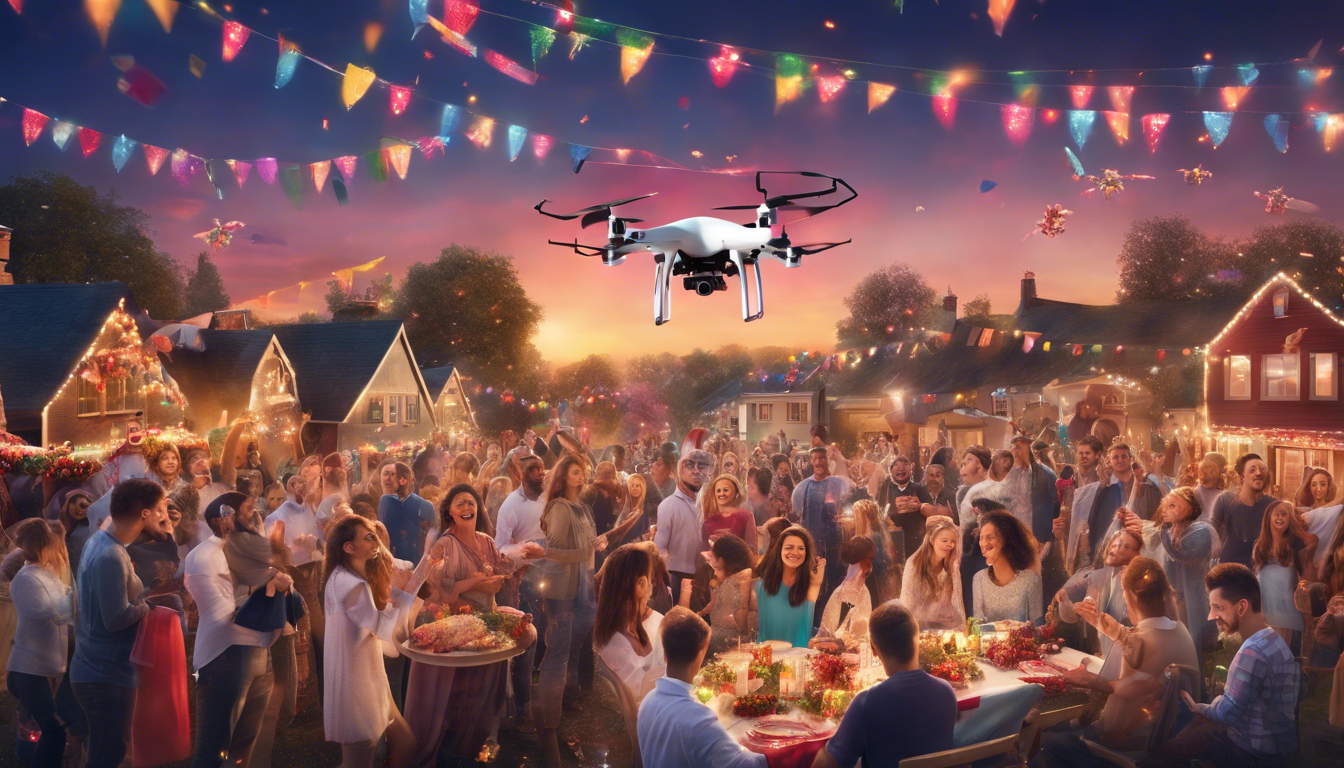 découvrez comment les drones festifs peuvent transformer vos célébrations en expériences mémorables. explorez des idées innovantes pour utiliser des drones dans vos événements, qu'il s'agisse de mariages, d'anniversaires ou de festivals, et ajoutez une touche spectaculaire à vos moments de joie.