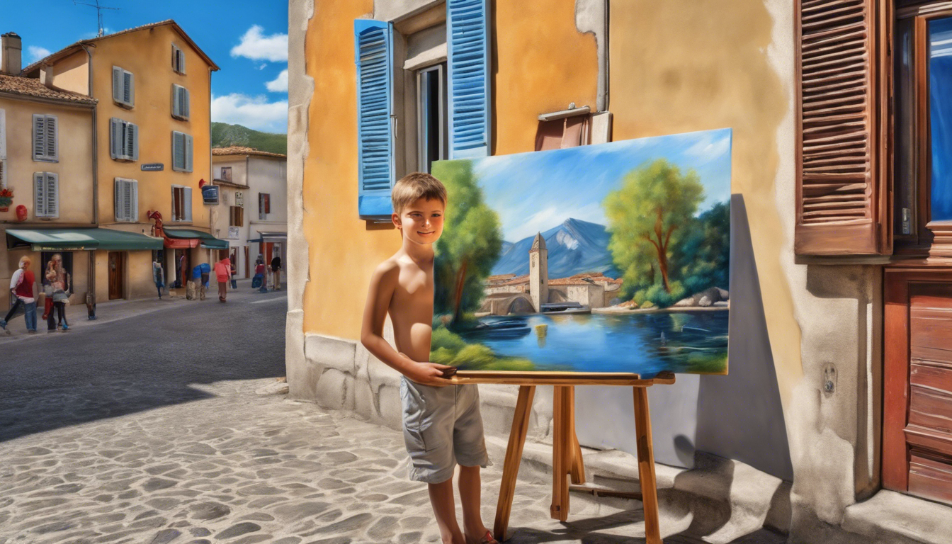 découvrez le parcours inspirant d'hugo dron, un jeune talent artistique de 16 ans, qui dévoile ses œuvres à l'office de tourisme de quillan. plongez dans son univers créatif et laissez-vous séduire par sa passion pour l'art.