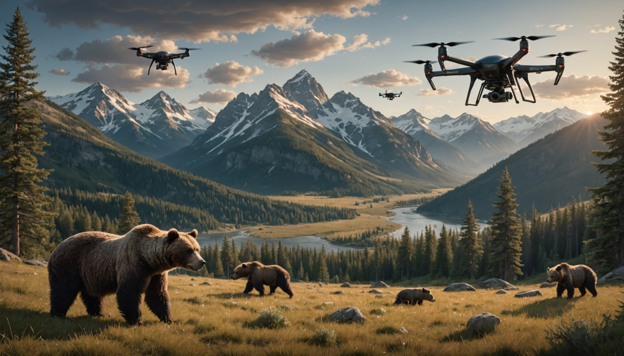 découvrez comment des drones innovants s'avèrent être une solution efficace pour dissuader les ours grizzly dans le montana, selon une étude récente. plongée au cœur de cette révolution technologique au service de la faune sauvage.