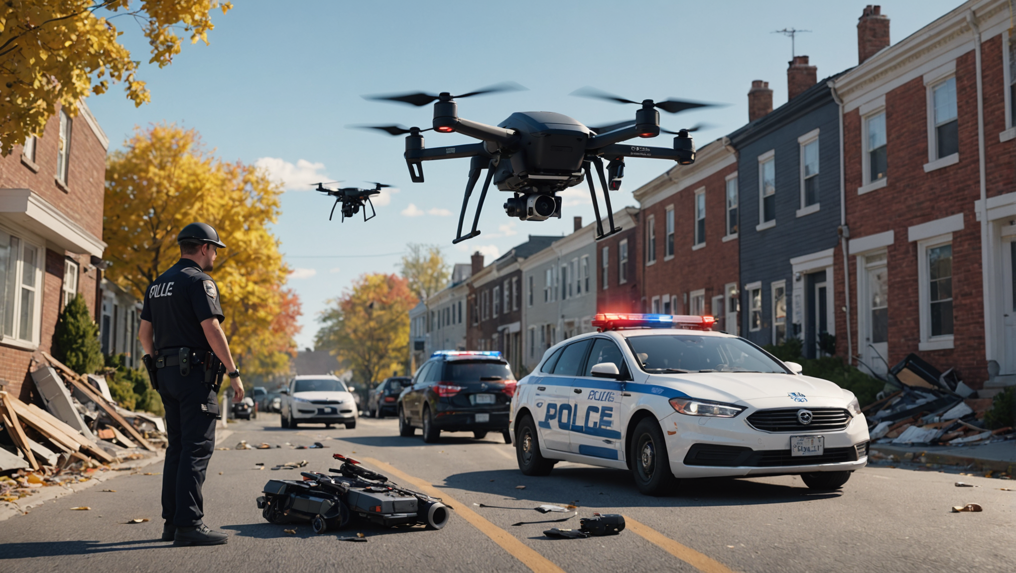 découvrez comment un drone de police doté d'une caméra thermique a permis de retrouver un corgi perdu après un accident de voiture, mettant en lumière l'innovation et l'efficacité des technologies modernes dans les opérations de sauvetage.