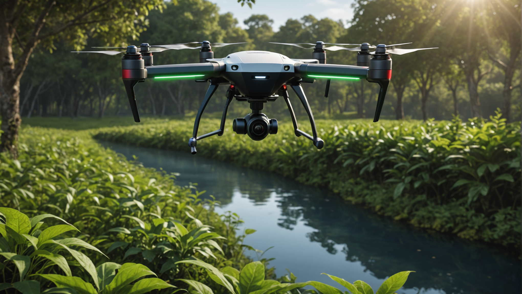 découvrez un drone intelligent, doté d'une technologie d'intelligence artificielle, conçu pour lutter efficacement contre les plantes envahissantes. grâce à son système d'arrosage automatisé de précision, il offre une solution innovante et écologique pour préserver la biodiversité.