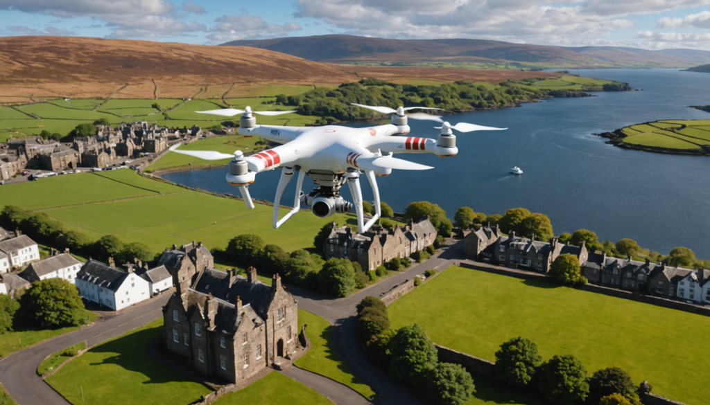 Drone médical Ecosse : des essais de transport de livraison - Animation ...