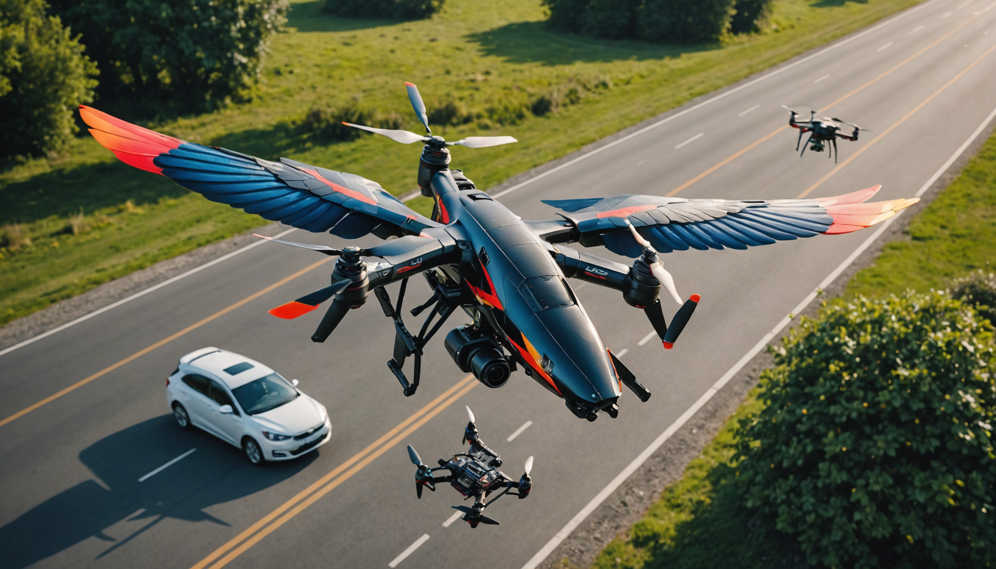 découvrez comment une collision inattendue entre un oiseau et un drone dji a causé des dommages significatifs à un véhicule commercial, mettant en lumière les dangers potentiels des drones dans l'espace aérien partagé.