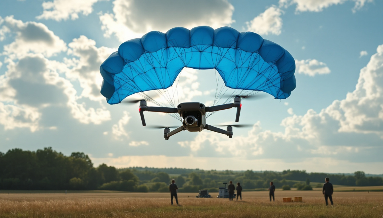 découvrez le nouveau système innovant de récupération par parachute d'avss, spécialement conçu pour la série dji matrice 4. garantissez la sécurité de vos missions de vol avec cette technologie avancée qui protège vos drones et vos investissements.