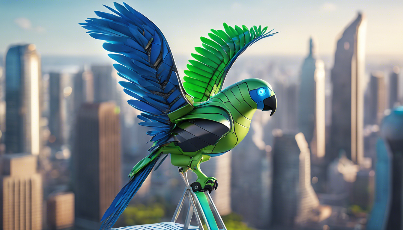 découvrez le drone parrot, un véritable bijou technologique qui transformera votre expérience de vol. profitez de fonctionnalités innovantes, d'une maniabilité exceptionnelle et d'images époustouflantes pour explorer les cieux comme jamais auparavant. envolez-vous avec le meilleur de la technologie drone !