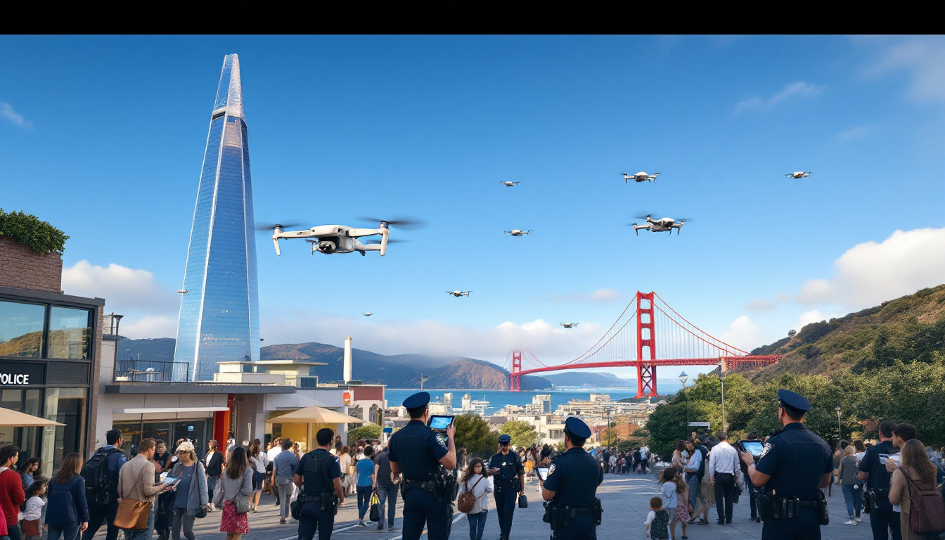 découvrez comment la police de san francisco renforce sa sécurité avec le déploiement de drones dji matrice 30t, améliorant ainsi la surveillance et la réponse aux incidents dans la ville. une avancée technologique qui transforme la lutte contre la criminalité.