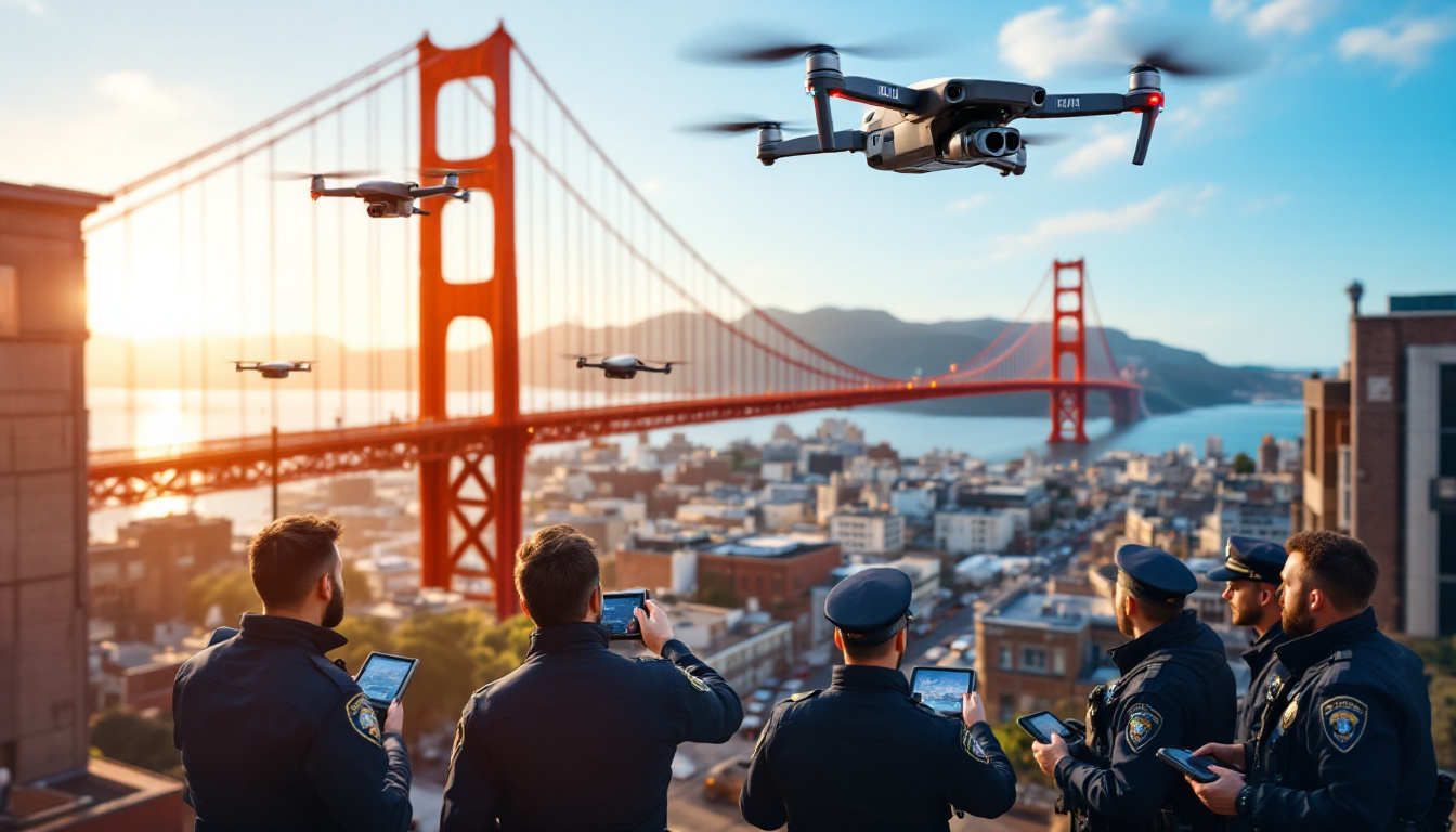 découvrez comment la police de san francisco renforce sa surveillance en déployant des drones dji matrice 30t, une technologie innovante qui améliore la sécurité publique et optimise les interventions. suivez l'évolution de la sécurité urbaine grâce à cette initiative audacieuse.