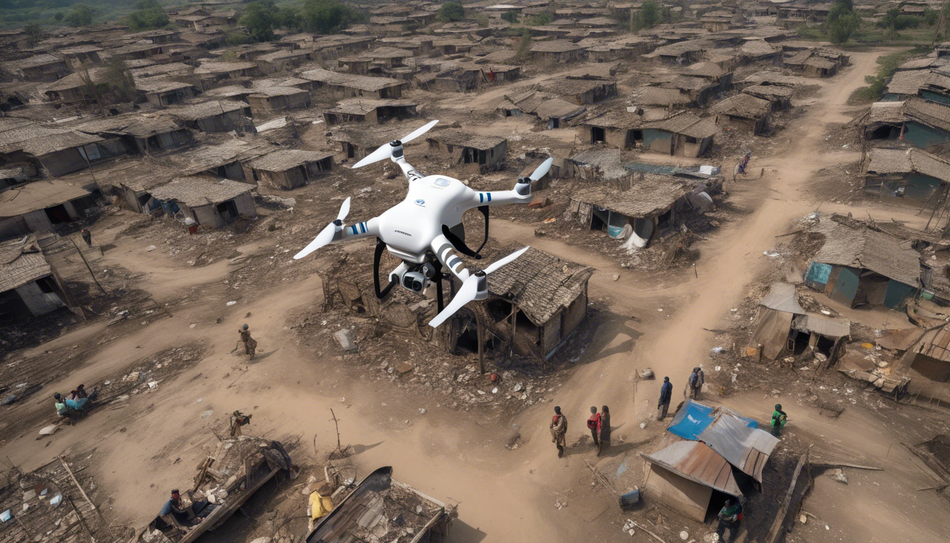 découvrez comment les drones deviennent des alliés essentiels dans les missions humanitaires, en facilitant les opérations de secours, la surveillance des crises et la distribution d'aide dans des zones difficiles d'accès.