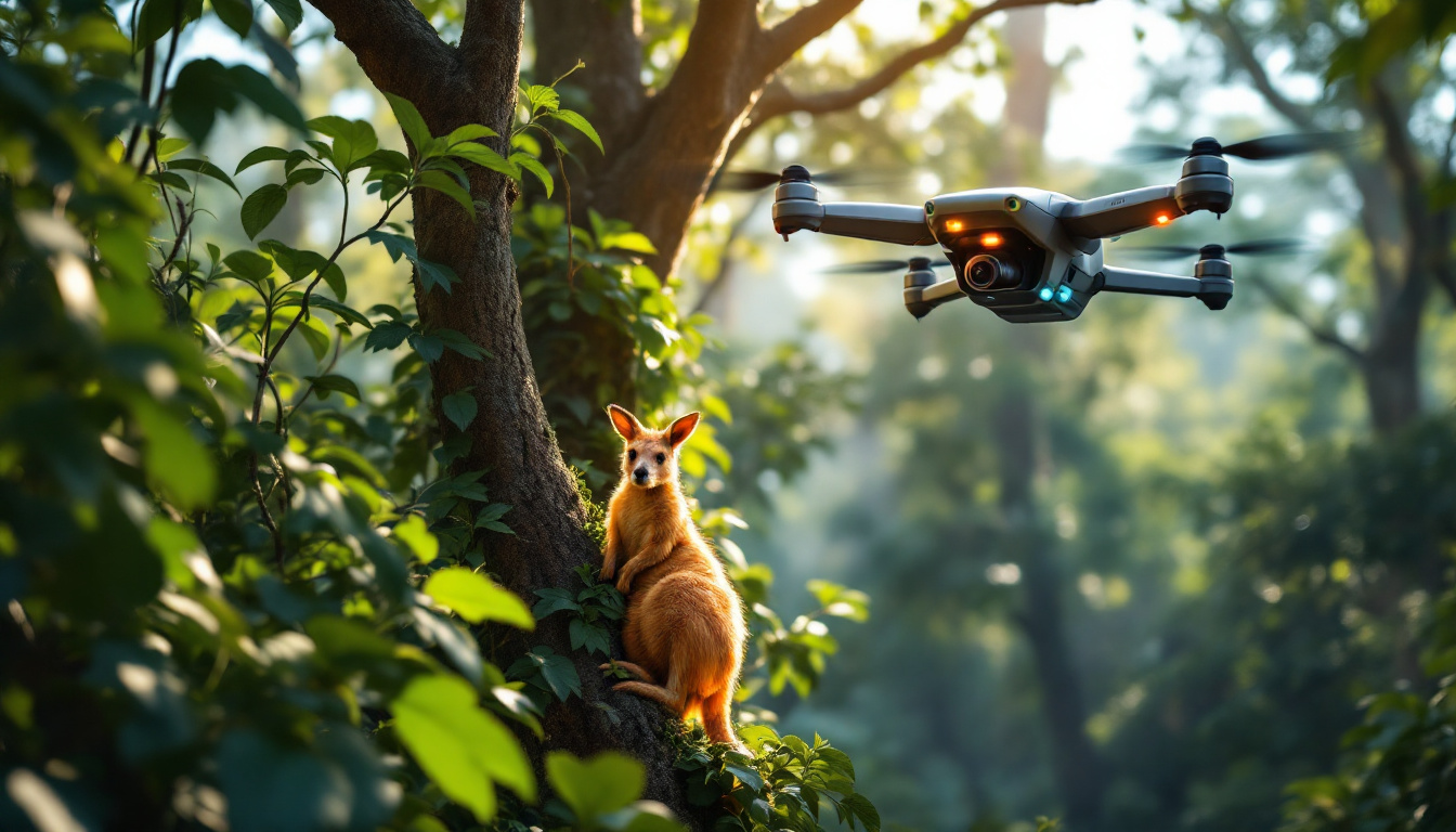 découvrez comment l'utilisation de drones thermiques révolutionne l'étude du kangourou arboricole de bennett en australie. cette avancée scientifique majeure permet de percer les mystères de cette espèce fascinante tout en contribuant à sa conservation.