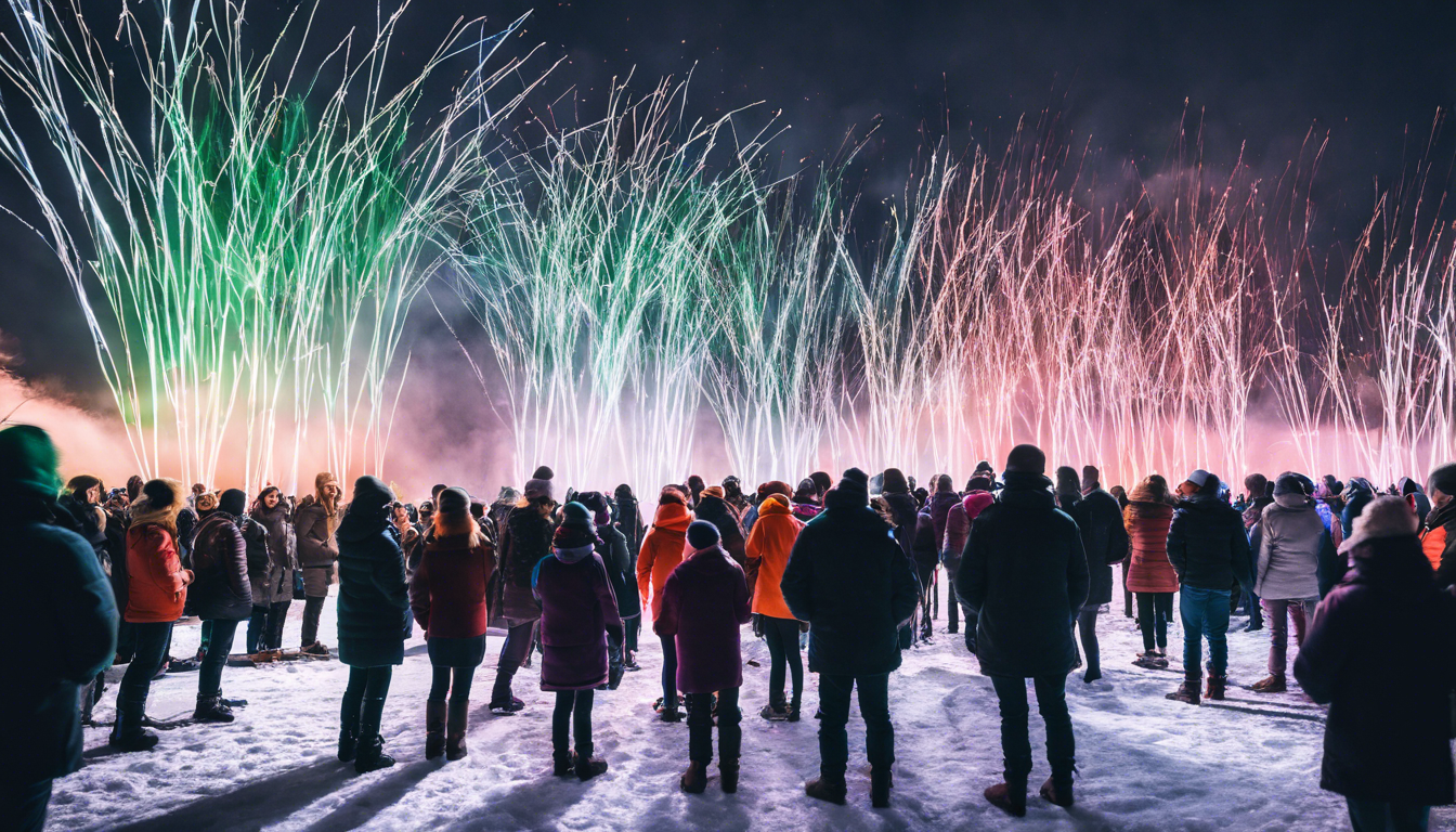 rendez vos événements de fin d'année inoubliables avec nos spectacles de drones éblouissants. offrez à vos invités une expérience magique qui illuminera vos célébrations et créera des souvenirs mémorables. découvrez comment nos drones peuvent transformer votre fête en un véritable show aérien !