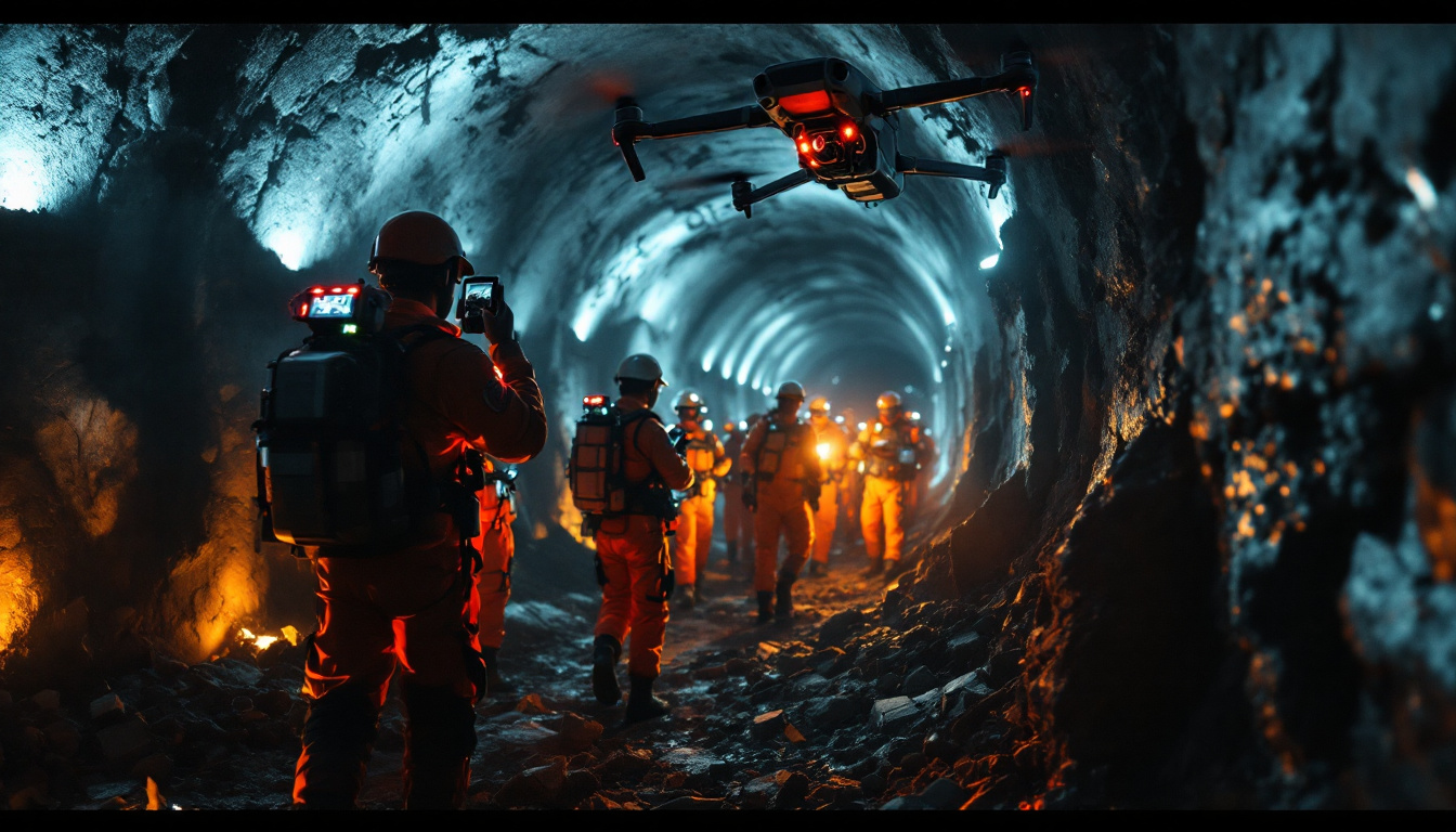 découvrez comment les drones innovants de garuda aerospace collaborent avec la ndrf pour mener à bien des opérations de sauvetage dans les tunnels en telangana, améliorant ainsi l'efficacité et la sécurité des interventions d'urgence.