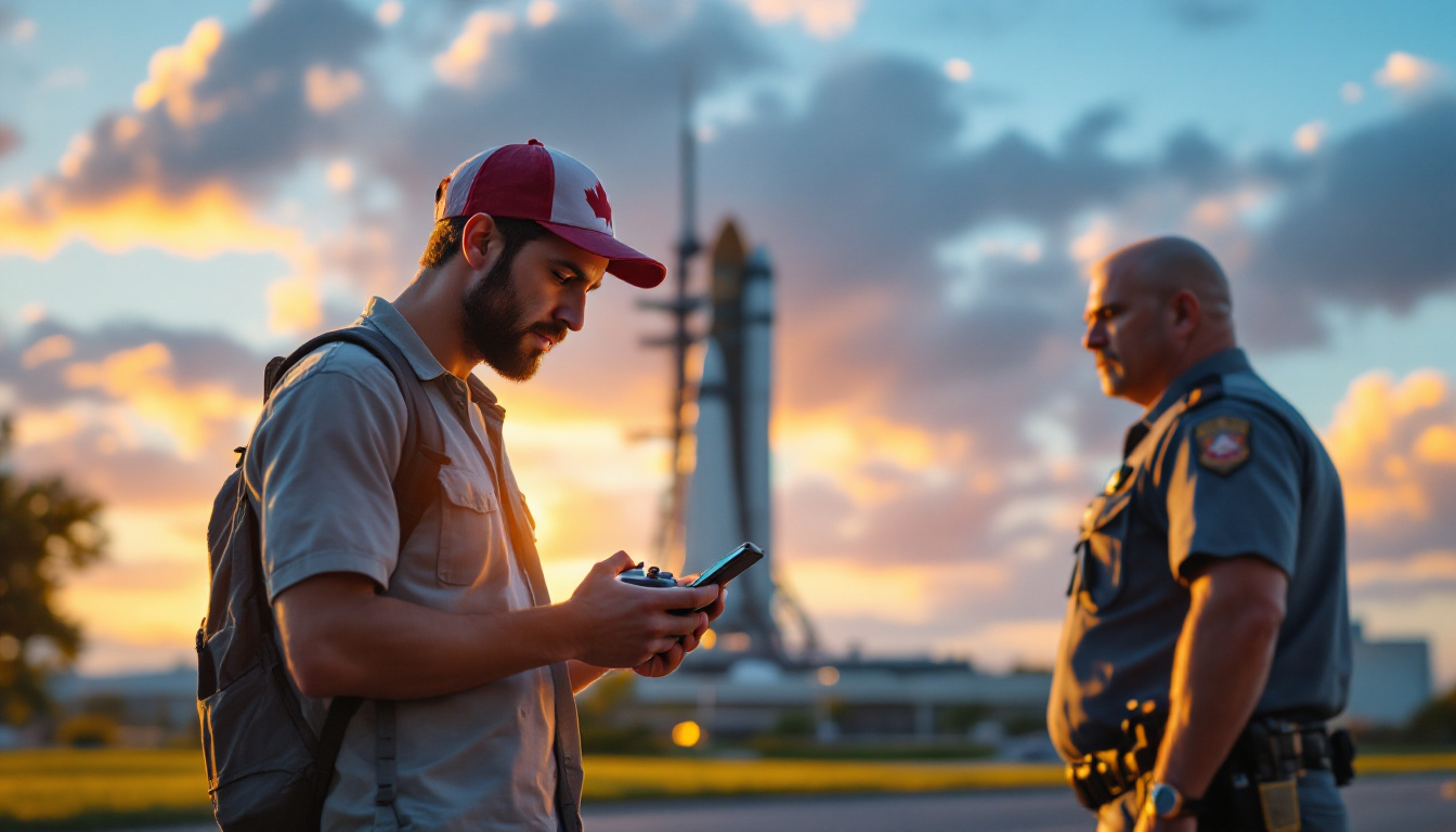 un touriste canadien se retrouve au cœur d'une polémique après avoir été accusé d'avoir pris des photos illégales avec un drone à la cape canaveral space force station. découvrez les détails de cette affaire qui soulève des questions sur la réglementation aérienne et la protection des sites sensibles.