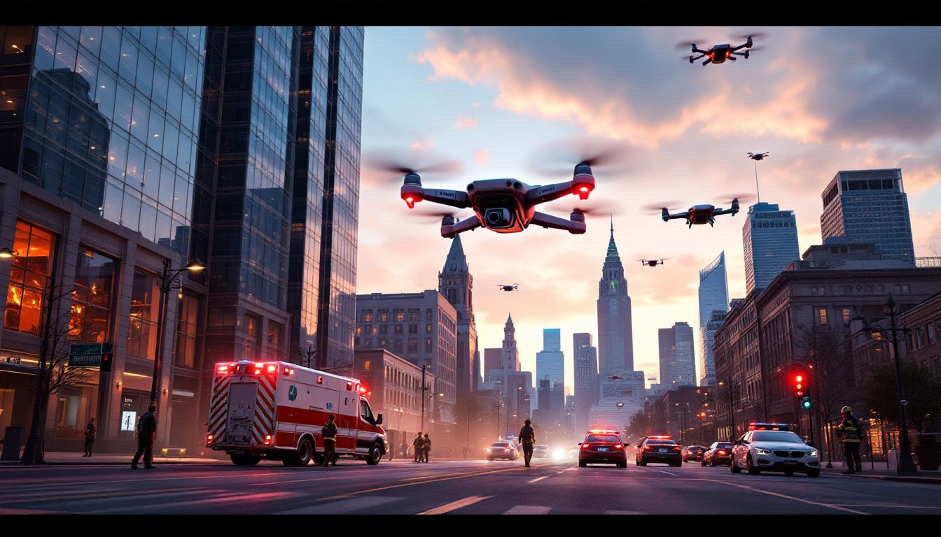 découvrez comment cleveland explore l'utilisation innovante de drones comme premiers intervenants pour répondre aux appels d'urgence au 911. cette initiative pourrait transformer la gestion des incendies et les services médicaux, améliorant ainsi la rapidité et l'efficacité des interventions d'urgence.