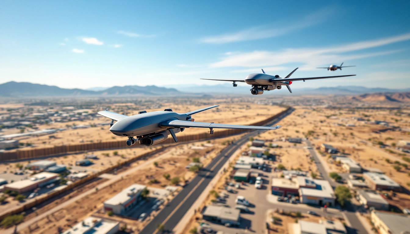 découvrez comment les drones de la patrouille frontalière américaine révolutionnent la sécurité et l'efficacité aux confins de nogales, améliorant la surveillance et la gestion des frontières pour un avenir plus sûr.