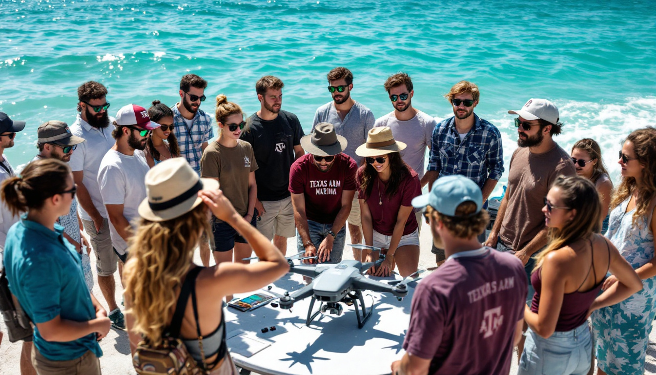 découvrez comment les étudiants de texas a&m explorent les innovations en matière de technologie des drones marins à corpus christi. un aperçu fascinant des recherches et des développements qui façonnent l'avenir de la navigation maritime.