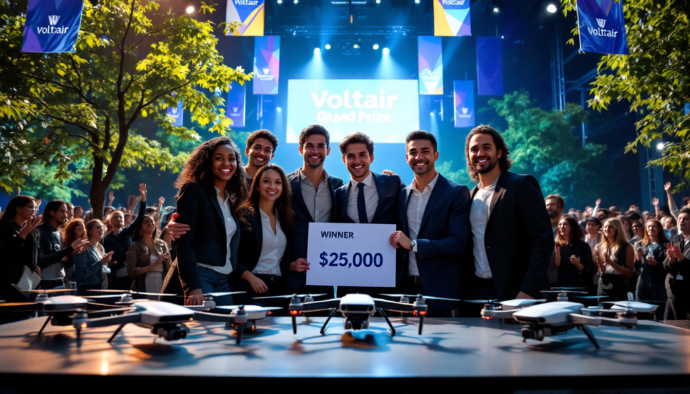 découvrez comment voltair, une innovante entreprise spécialisée dans les drones auto-rechargeables, a triomphé au concours de l'université de washington en remportant le grand prix de 25 000 $. une réalisation phare qui souligne l'avenir prometteur de la technologie des drones.
