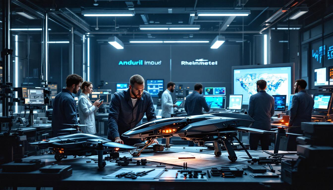 découvrez comment anduril et rheinmetall allient leurs expertises pour concevoir des drones de pointe, renforçant ainsi la défense européenne. un partenariat innovant au service de la sécurité et de la technologie militaire.