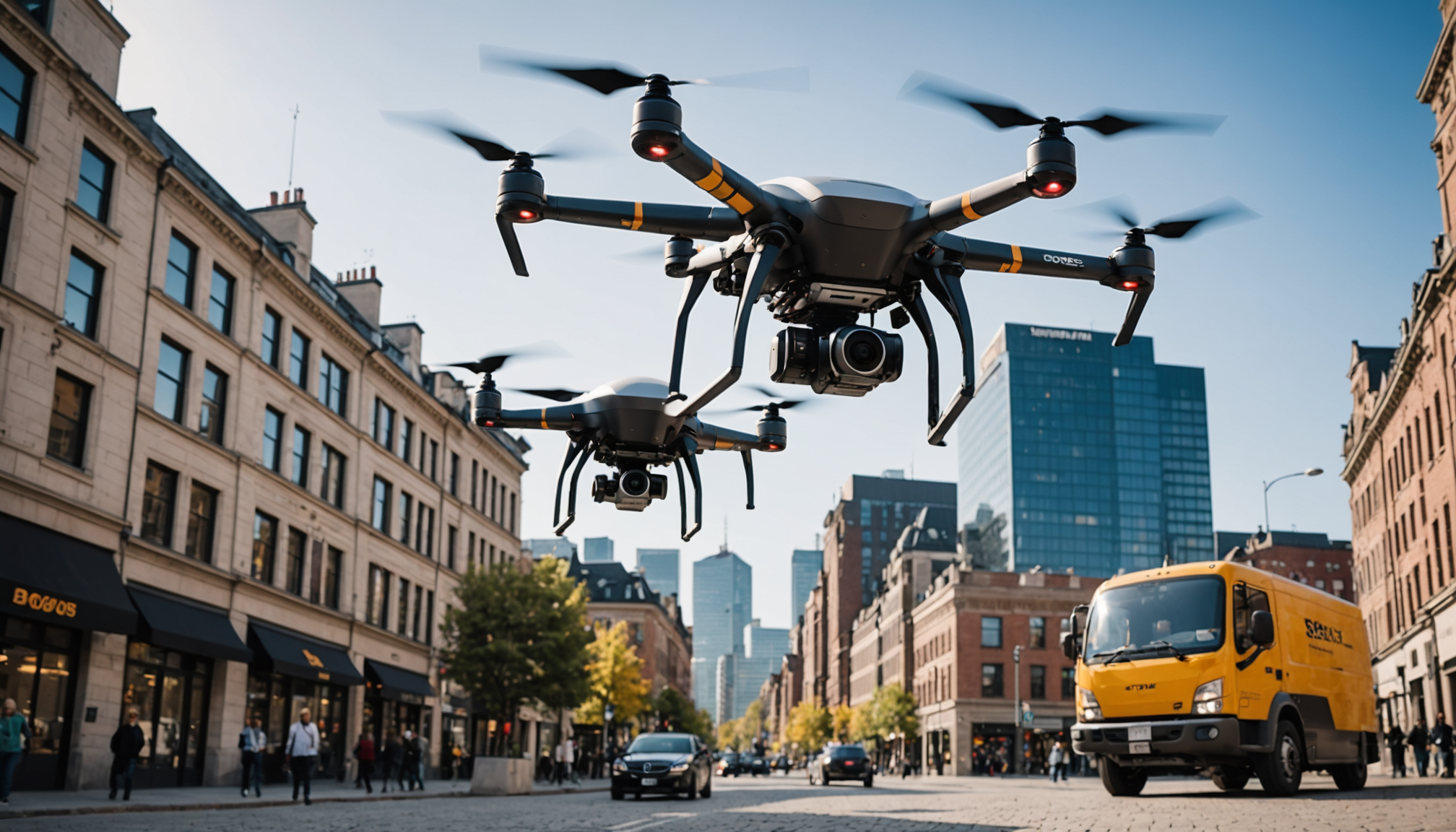 découvrez comment les drones révolutionnent le secteur du transport en offrant des solutions innovantes pour la livraison, la logistique et la mobilité urbaine. explorez les technologies émergentes et les défis à relever pour un avenir où les drones deviennent des acteurs clés du transport.