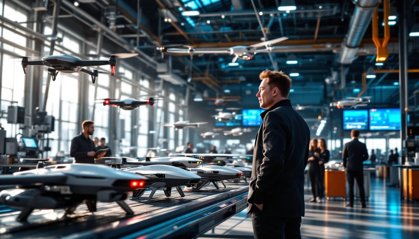 découvrez comment la vision d'elon musk pourrait transformer l'industrie des drones aux états-unis, en propulsant l'innovation et en redéfinissant les standards technologiques. plongez dans un avenir où les drones jouent un rôle cruical dans la mobilité et les services.