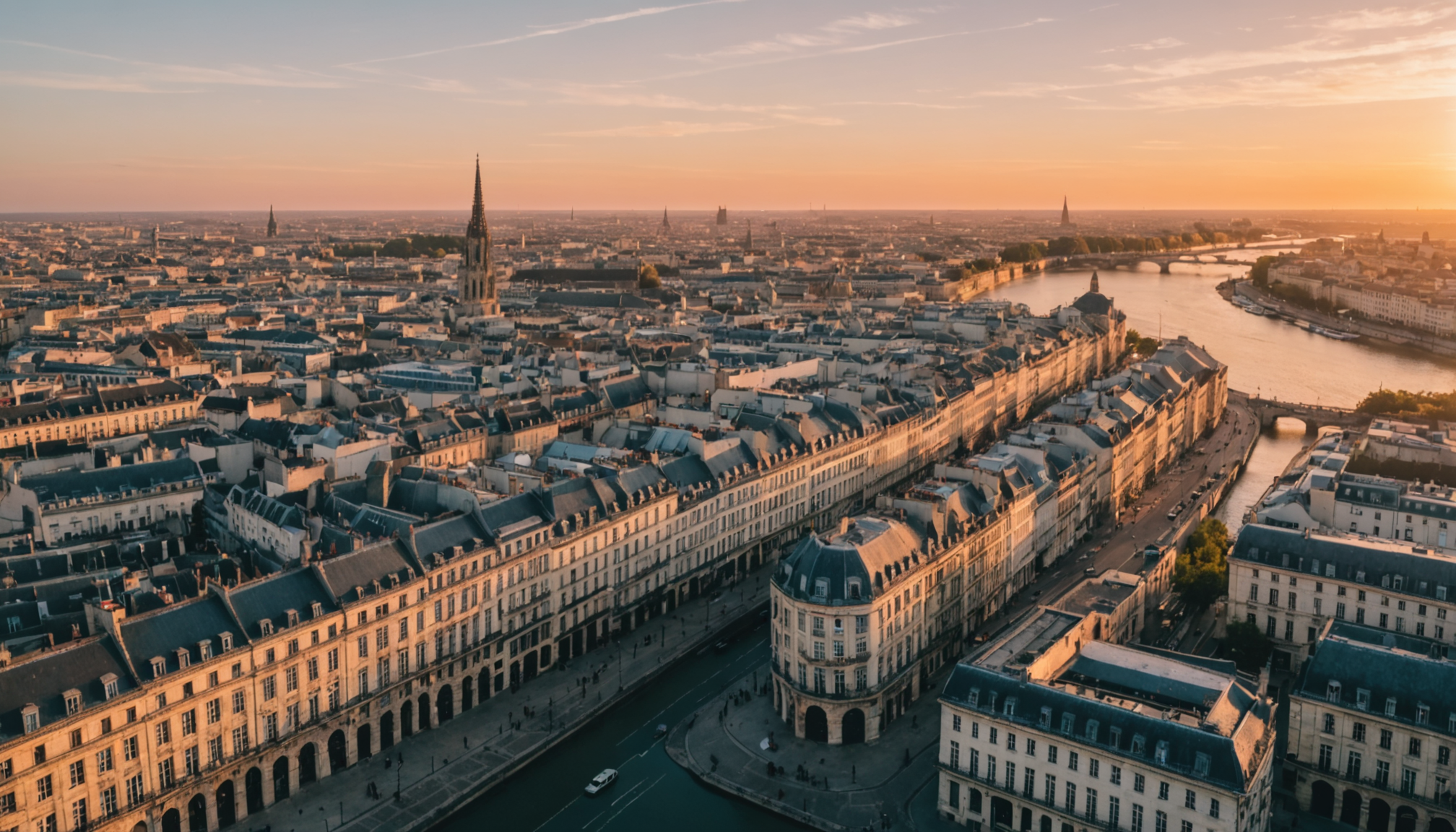 explorez bordeaux comme jamais auparavant grâce à des vues aériennes époustouflantes. découvrez la beauté de la ville à travers l'objectif d'un drone, offrant un nouvel angle sur ses trésors architecturaux et ses paysages pittoresques. laissez-vous séduire par cette expérience unique!