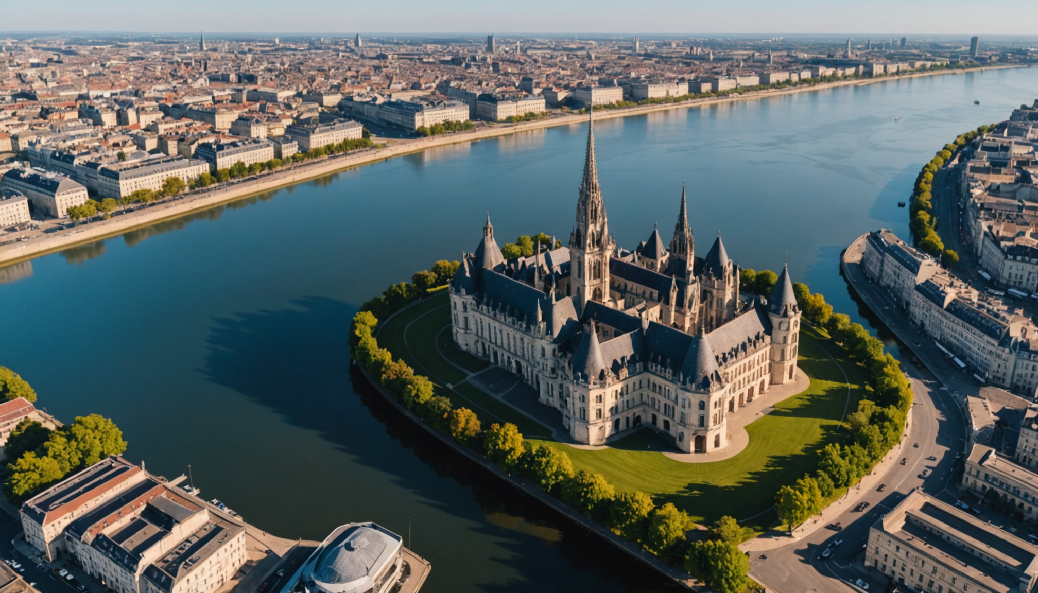 découvrez bordeaux sous un nouveau jour grâce à notre expérience de vol en drone. admirez la beauté de la ville depuis les cieux et explorez ses monuments emblématiques, ses quais animés et ses paysages uniques comme jamais auparavant.