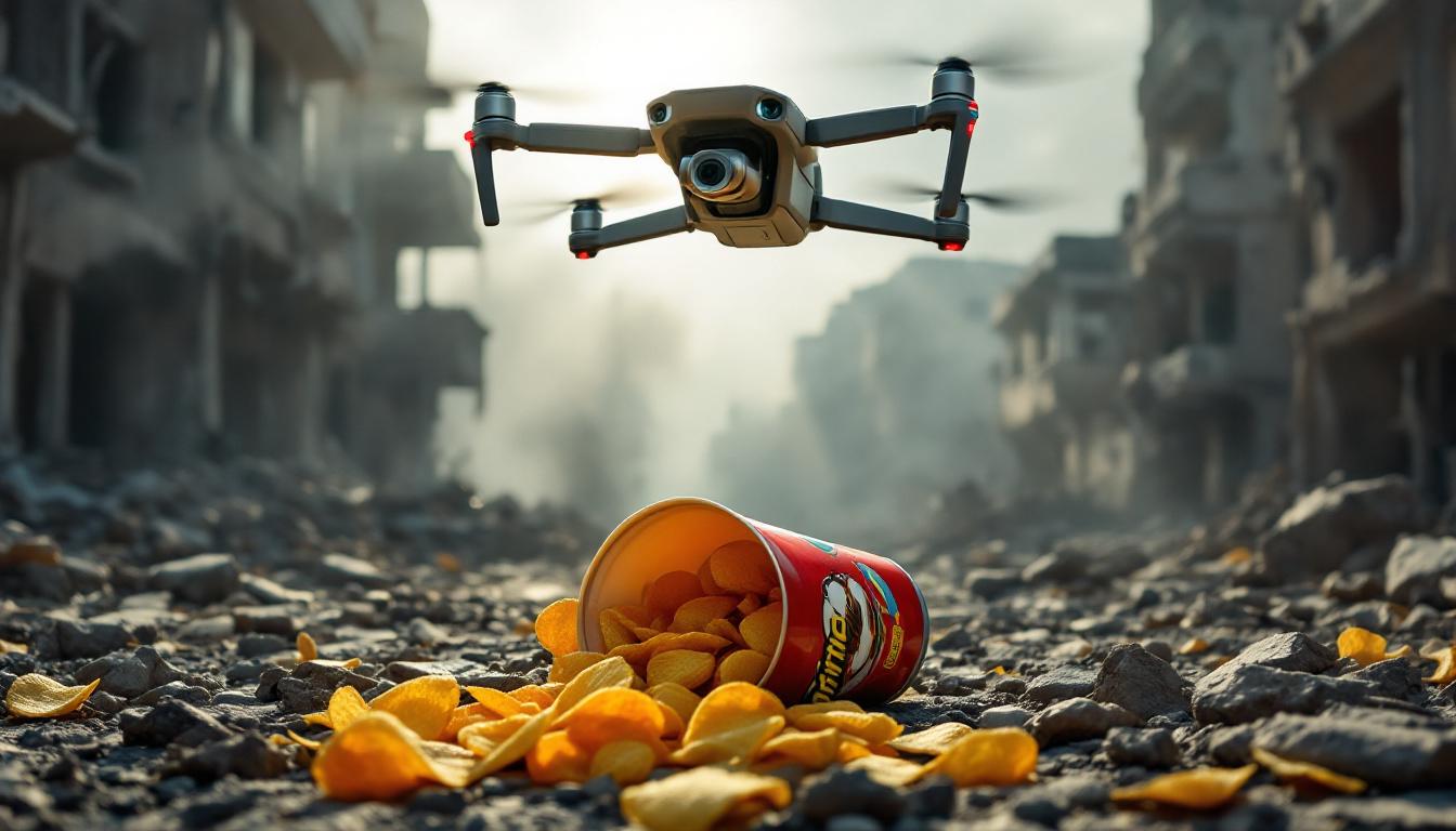 découvrez comment le mavic de dji et les pringles redéfinissent la guerre par drone en ukraine, offrant des innovations surprenantes et des stratégies inédites sur le terrain. plongez dans cette analyse fascinante de la technologie moderne et de son impact sur les conflits contemporains.