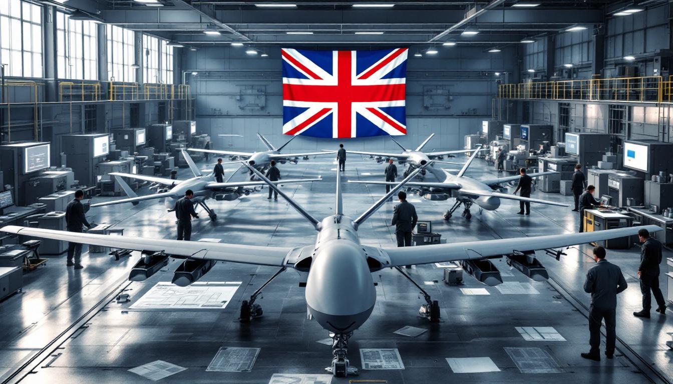 découvrez l'engagement remarquable du royaume-uni qui s'apprête à fournir 100 000 drones à l'ukraine d'ici avril 2026, marquant une étape importante dans le soutien militaire et humanitaire au pays en guerre.