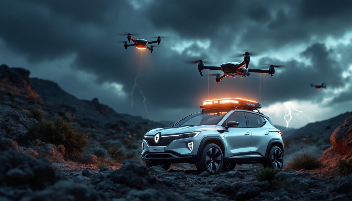découvrez comment le véhicule électrique de renault, doté de drones vision4rescue, révolutionne les interventions d'urgence aérienne. optimisez vos opérations avec cette technologie innovante qui combine mobilité écologique et efficacité lors des situations critiques.