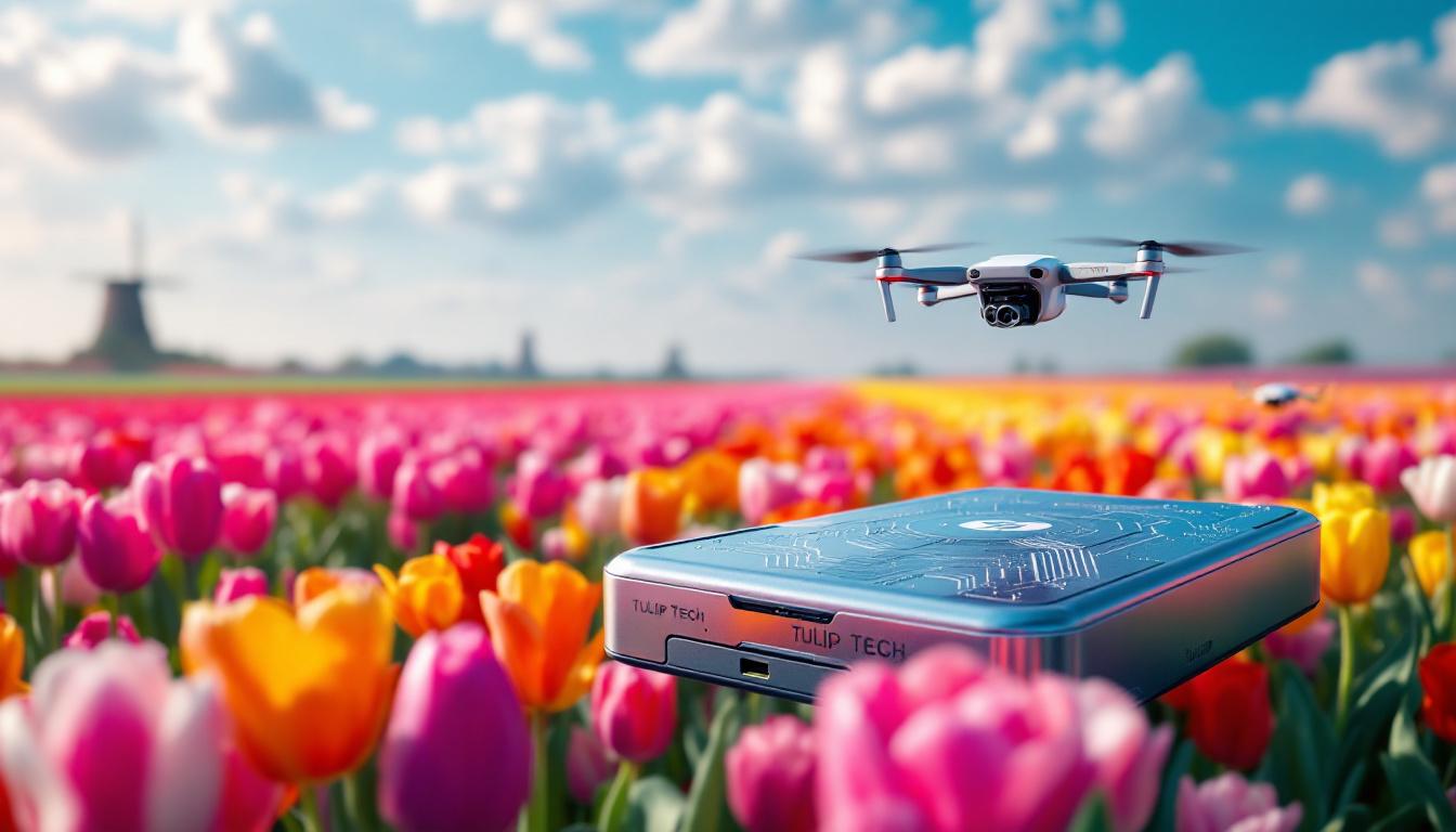 découvrez comment tulip tech, l'innovateur néerlandais des batteries, révolutionne l'industrie mondiale des drones grâce à ses solutions de stockage d'énergie de pointe, alliant performance et durabilité, pour à la fois améliorer l'efficacité et prolonger l'autonomie des drones.