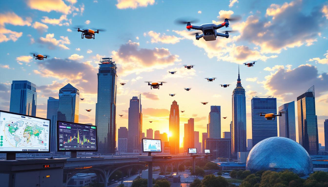 découvrez comment wing et flytrex unissent leurs forces pour développer un système innovant de gestion du trafic aérien des drones à dallas, améliorant ainsi la sécurité et l'efficacité des livraisons par drone dans la ville.