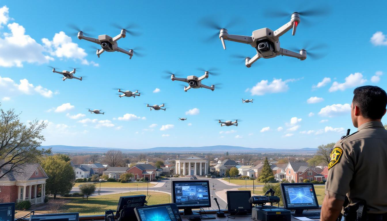 découvrez comment le programme innovant de drones du shérif utilise des uav chinois à coût réduit pour renforcer la sécurité publique. des solutions aériennes efficaces pour une surveillance accrue et une protection optimale des citoyens.
