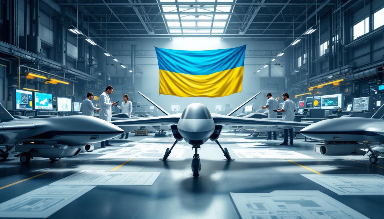 l'ukraine fait un pas décisif vers l'avenir de sa sécurité en annonçant un investissement massif de 43 milliards de dollars pour renforcer son industrie de défense, en mettant l'accent sur le développement de drones. le président zelenskyy souligne l'importance de cette initiative pour garantir la souveraineté et la modernisation des forces armées ukrainiennes.