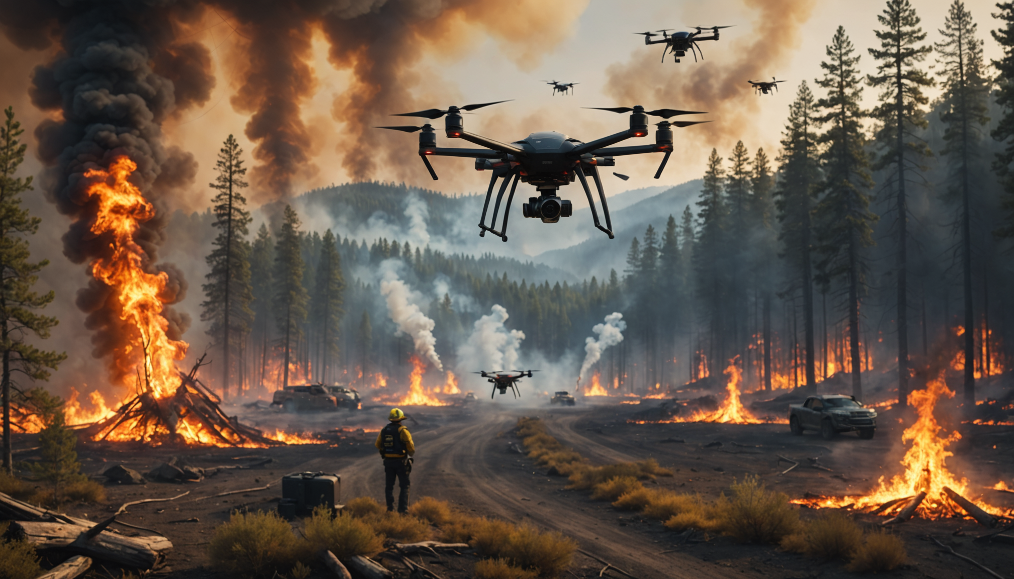 découvrez comment les drones de nouvelle génération, associées à l'intelligence artificielle, transforment la lutte contre les incendies. optimisation des interventions, surveillance en temps réel et prévention des catastrophes, ces technologies avancées offrent des solutions innovantes pour protéger les forêts et les populations.