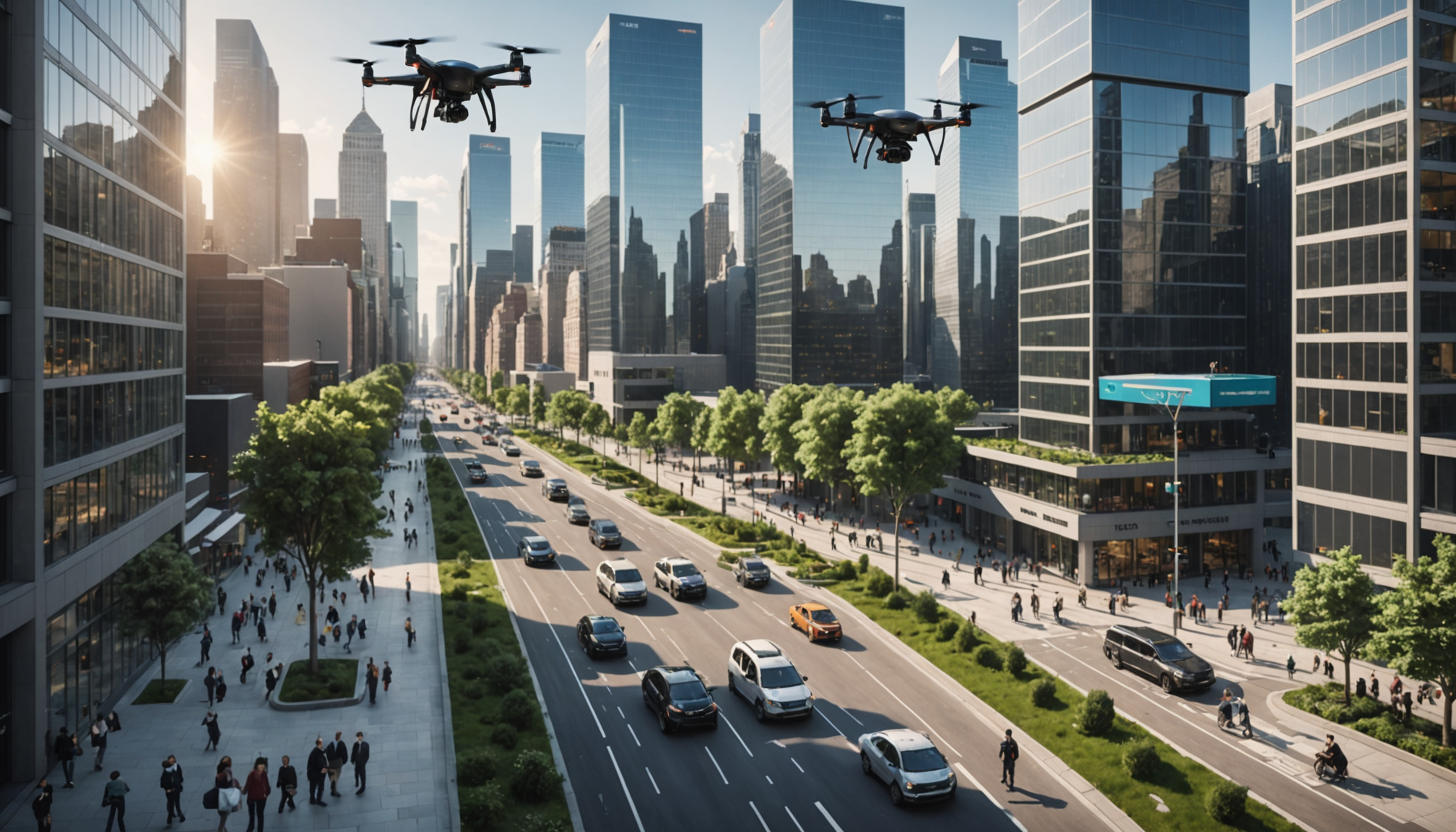 découvrez comment les drones transforment la mobilité urbaine en offrant des solutions innovantes pour le transport de marchandises et de passagers, tout en réduisant la congestion et en améliorant l'efficacité des villes. explorez les impacts technologiques et environnementaux de cette révolution aérienne.