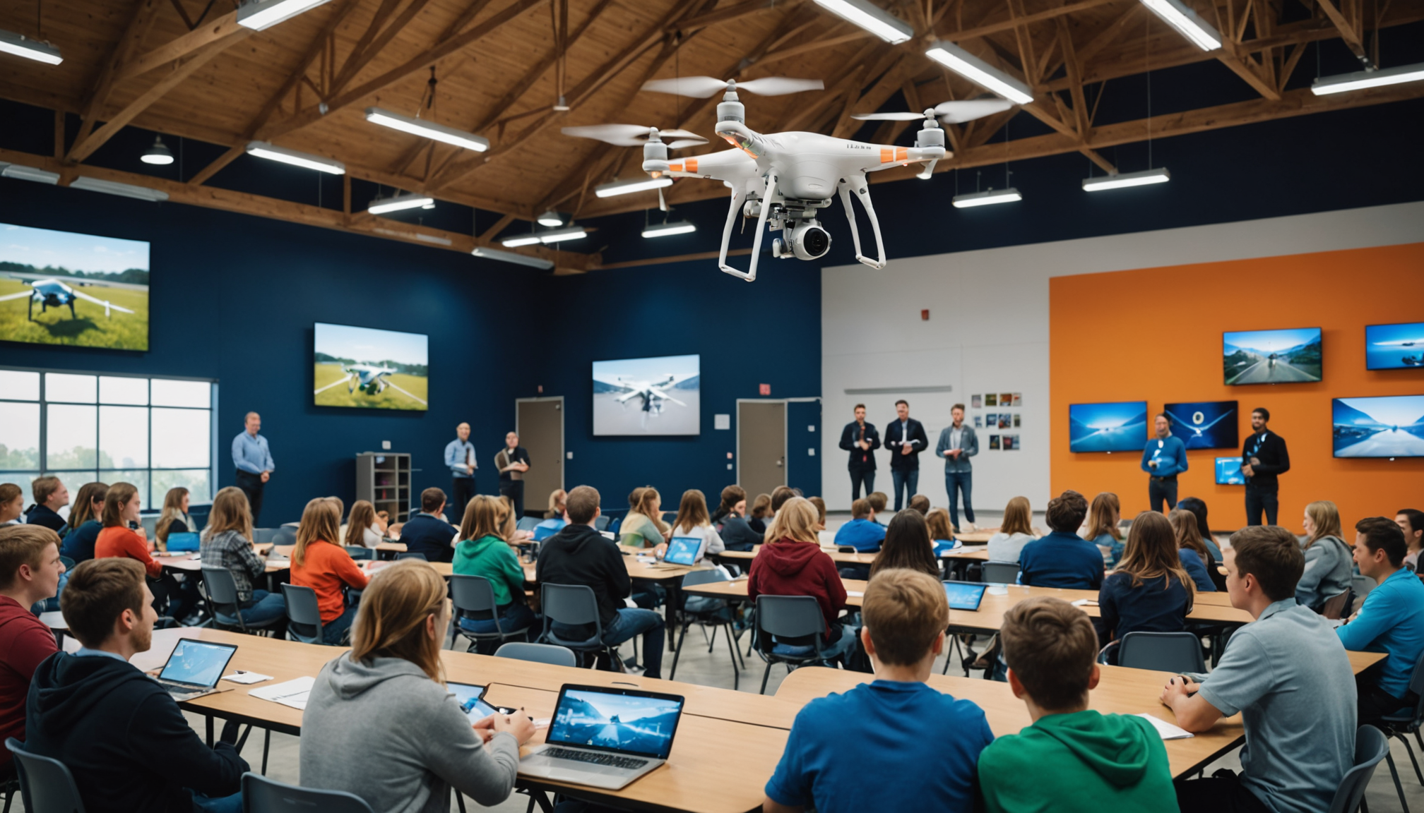 découvrez comment les drones transforment l'éducation en offrant des expériences d'apprentissage innovantes lors des salons de l'éducation. explorez les applications pédagogiques, les démonstrations en direct et l'impact de cette technologie sur l'engagement des élèves.