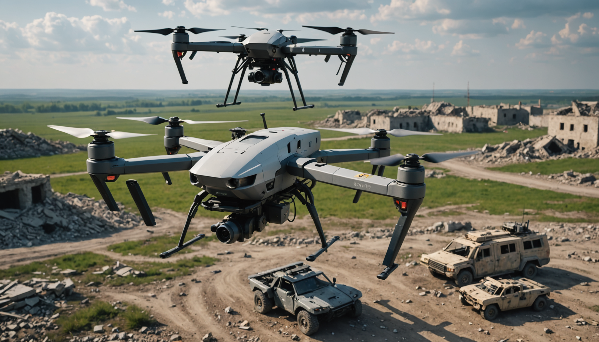 découvrez comment kiev innove avec un drone intelligent capable de détecter les mines en ukraine avec une efficacité 100 fois supérieure à celle des démineurs traditionnels. un pas vers un avenir plus sûr grâce à la technologie.