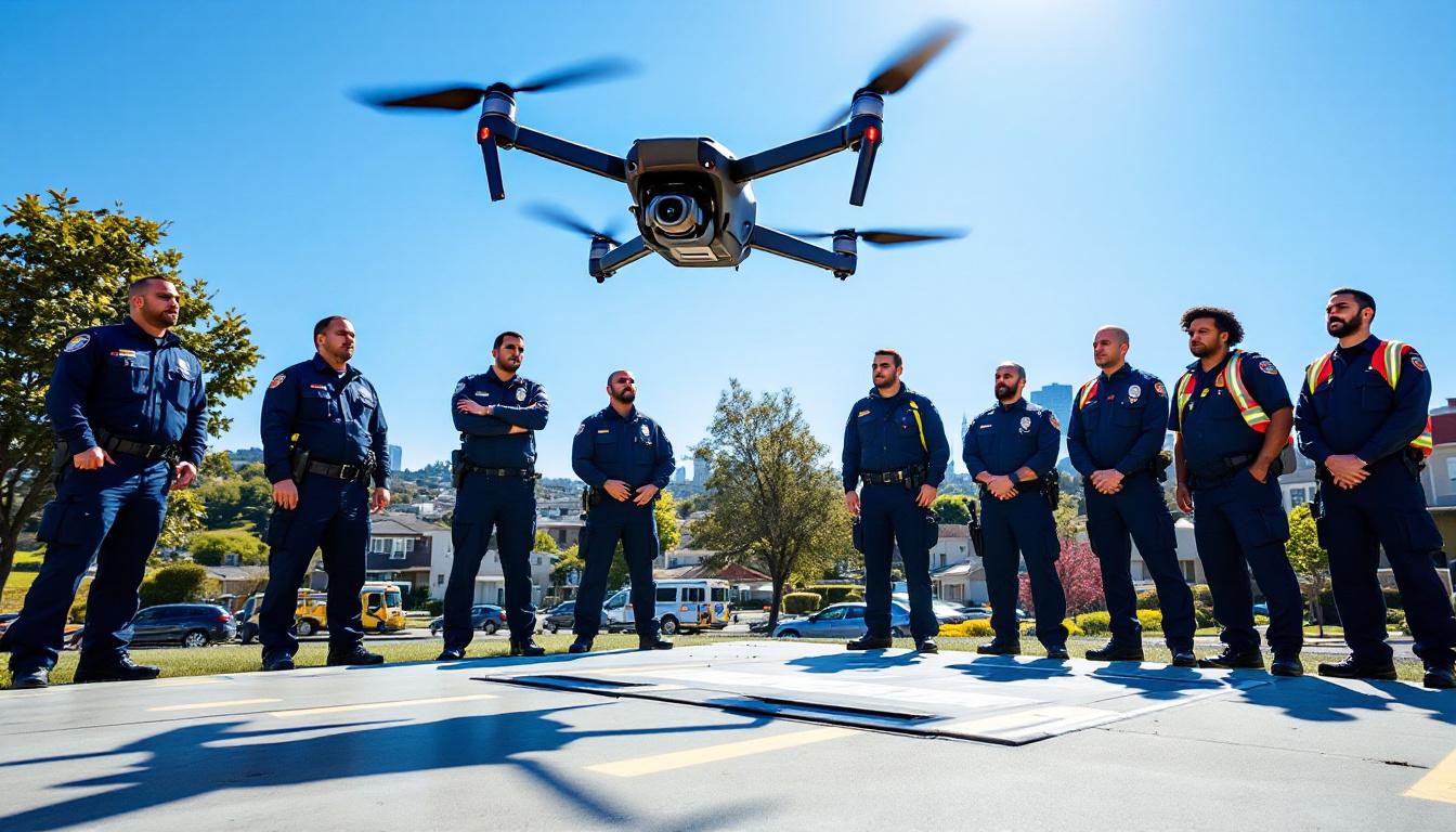 découvrez comment le comté d'alameda innove avec un programme de drones dédiés aux premiers intervenants, renforçant ainsi la sécurité publique et optimisant l'efficacité des interventions. une avancée technologique au service de la protection des citoyens.
