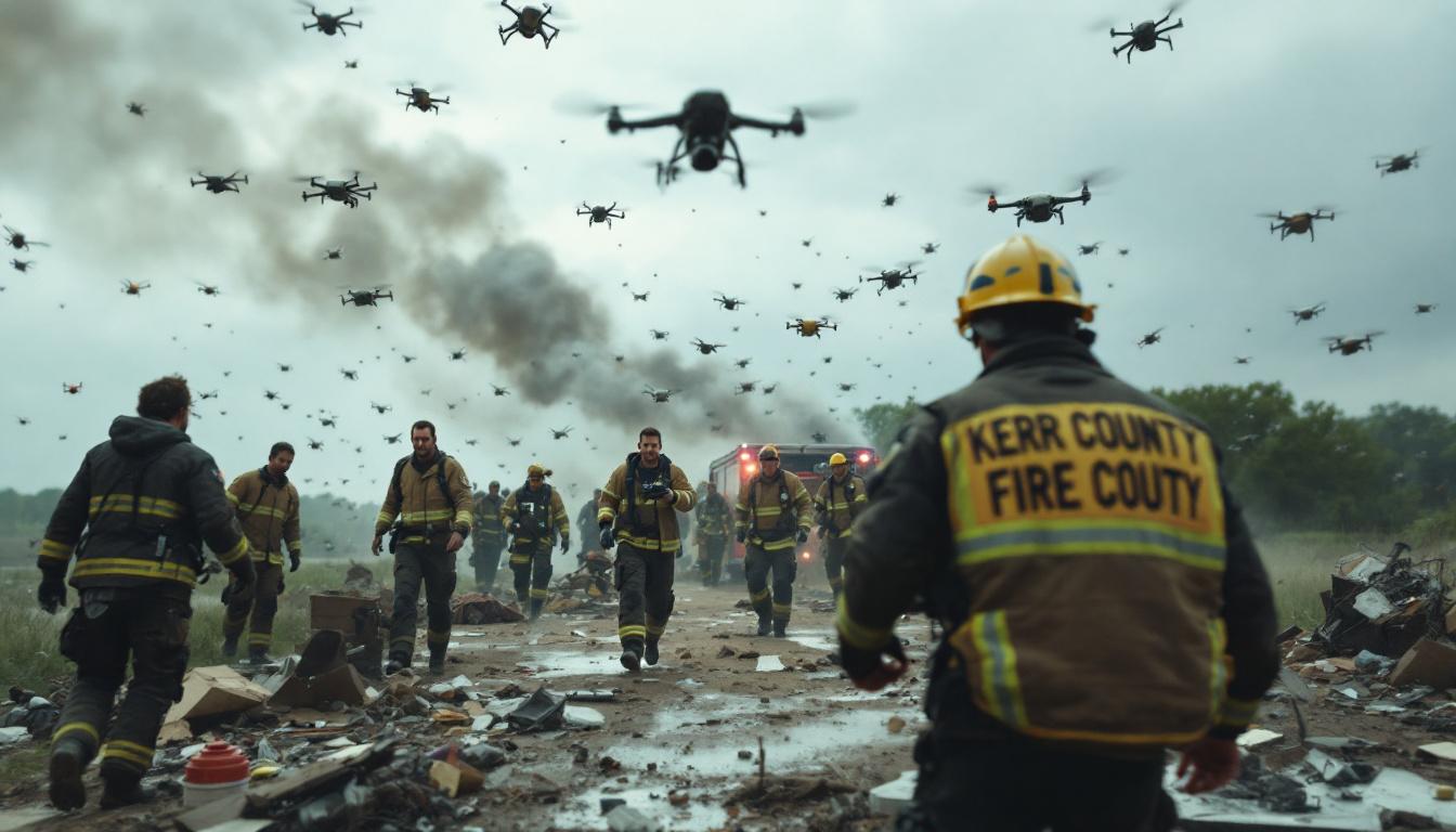 découvrez le fiasco des drones à kerr county, où la passion des amateurs de technologie a mis en péril les opérations de secours. une réflexion sur les conséquences imprévues de l'engouement pour les drônes en situations critiques.